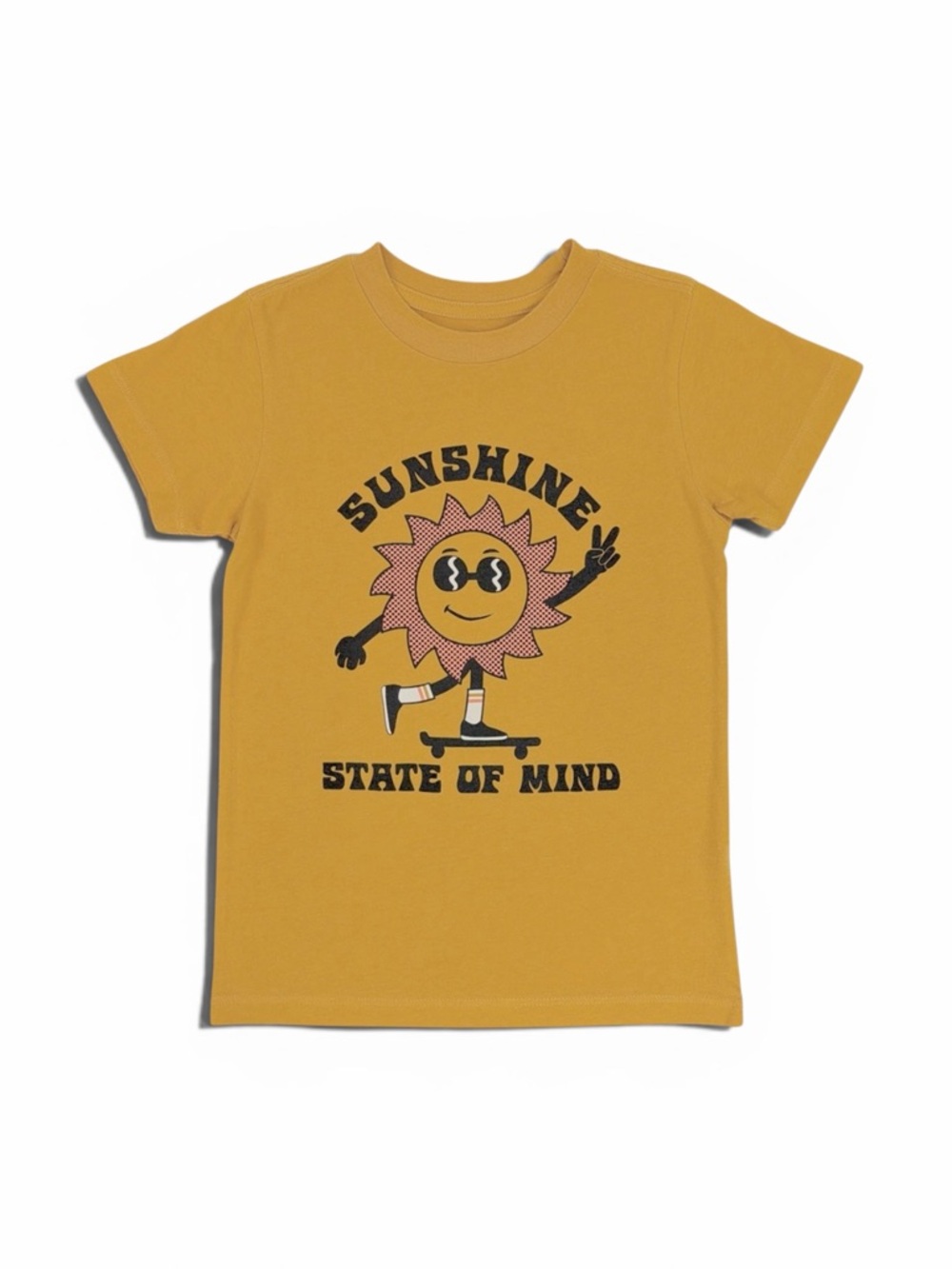 Sunshine State of Mind Graphic Tee - Mustard